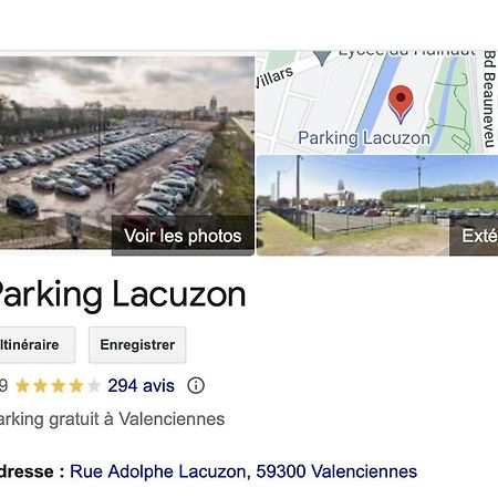 Apt Des Artistes, 3 Min A Pied Gare Et Centre Valenciennes Kültér fotó